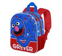 KARACTERMANIA Sesame Street Super Grover 2.0 Hello Backpack One Size