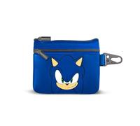 Karactermania Sonic The Hedgehog Face-Slim PU Coin Purse, Blue, 10 x 8 cm