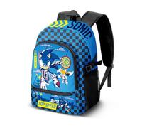 KARACTERMANIA Sonic The Hedgehog Go-Fight Backpack 3.0, Blue 31 x 41 cm, Capacity 22 L