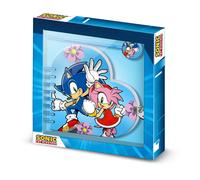 Sonic The Hedgehog - SEGA Amy-Heart Diary + Pen, Blue