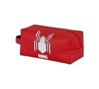 Karactermania Spiderman Spider-Brick Plus Travel Toiletry Bag, Red, 25 x 12 cm