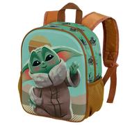 Star Wars The Mandalorian Say Hi-Small 3D Backpack, Blue