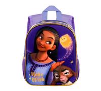 Disney Backpack – Karactermania Wish Star Small 3D – Lilac – 11 x 26 x 31 cm – 8.5 L