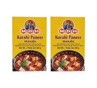Karahi Paneer Masala 100g FromMDH Indian Spice Mix for Karahi Paneer Curry Authentic Restaurant Style Flavour for Homemade Cooking Pack of 2