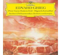 KARAJAN/BERLINER PHILHARMONIKER - GRIEG: PEER GYNT SUITEN 1 & 2, VINYL LP NEW