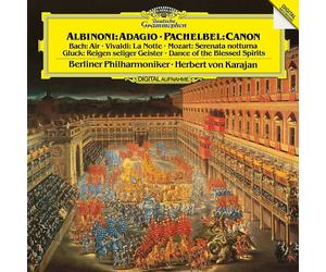 KARAJAN/BP - ADAGIO+KANON VINYL LP NEW ALBINONI/PACHELBEL/BACH/MOZART/+