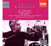 Karajan:Bp - Strauss: Sinfonia Domestica / Wagner: Music from Tristan und Isolde & Lohengrin