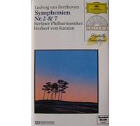 Karajan/Bpo - Beethoven:Syms. 2 & 7 [CASSETTE]