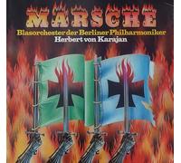 KARAJAN, HERBERT VON - KARAJAN, HERBERT VON / MÄRSCHE / Bläser der Berliner Philharmoniker / CLUB-SONDERAUFLAGE / 1974 / Bildhülle / Deutsche Grammophon # 27 509-9 / Deutsche Pressung / 12" Vinyl Langspiel Schallplatte /