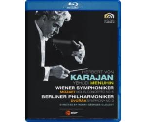 KARAJAN HERBERT VON/MENUHIN/WPO/BPO: MOZART: VIOLIN C - Region 2 DVD BRAND NEW