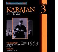 Karajan in Italy, Vol. 3 / Tchaikovsky: Symphony E Minor / Sibelius: Finlandia