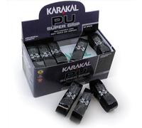 Karakal Black PU Super Replacement Grip - 24 pack
