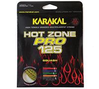 Karakal Hot Zone Pro 125 Squash String Set, Color- Yellow/Black