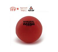 Karakal Mini Foam Red Tennis Ball ITF Approved 90mm Starter Balls - 1 Dozen
