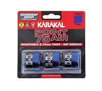 Karakal Point 75 Air Overwrap Grip - Pack of 3, Color- Blue