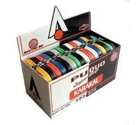 Karakal - PU Super Grip - self-adhesive grip tape for badminton squash tennis hockey sticks or curling - 24 pcs - assorted colors, GRKSP