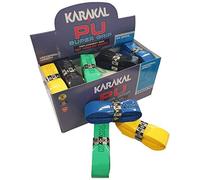 Karakal - PU Super Grip - self-adhesive grip tape for badminton squash tennis hockey sticks or curling - 24 pcs - multi colors, GRKSM