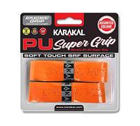 Karakal PU Super Replacement Grip - 2 grips, Colors- Orange