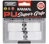 Karakal PU Super Replacement Grip - 2 grips, Colors- White