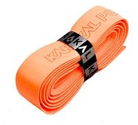 Karakal PU Supergrip replacement racquet grip - tennis / badminton / squash - fluorescent orange x 1 by Karakal