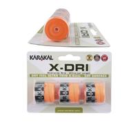 Karakal X-DRI Overgrip - Tennis - Badminton - Squash (Orange)