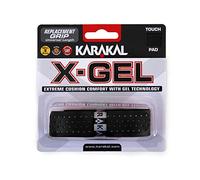 Karakal X-Gel Replacement Grip, Color- Black