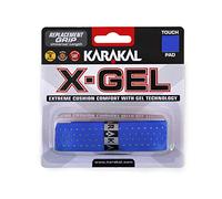 (Blue) Karakal PU X-Gel Badminton Tennis Squash Racket Replacement Grips x 1