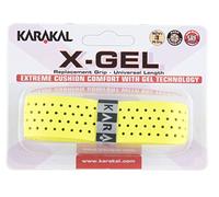 Karakal X-Gel Replacement Grip - Tennis - Badminton - Squash (Yellow)