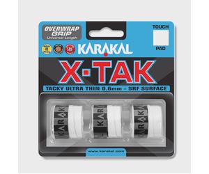Karakal X-TAK Overwrap Grip 3 Pack