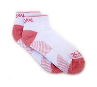 Karakal X2 Plus Ladies Trainer Socks, Color- White/Pink