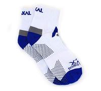 Karakal X2 Plus Mens Ankle Socks, Color- White/Navy