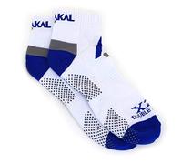 Karakal X2 Plus Mens Trainer Socks, Color- White/Navy