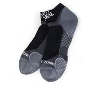 Karakal X4 Trainer Socks, Color- Black/Grey