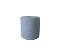 KARAN IMPEX Blue 1 X Paper Rolls 2 Ply Embossed Centre Feed Hand Kitchen