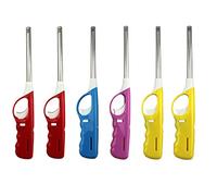 Karan King Barbecue Lighters, Stick Lighters, Gas Refillable, Length 27 cm, Pack of 6