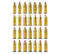 KARAN KING - Butane Gas Bottles Canisters for Camping Heater, Cooker, BBQ (Pack of 28)