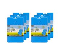 KARAN KING Freezer Blocks - Coolant that Stays Frozen for Longer - Keeps Food and Drinks Cooler for Hours | Reusable Ice Packs for Lunch box, Travel, Picnic (6 Pack, 600 ML)