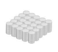 KARAN KING Unscented Tea Lights White, 8 Hour Long Burning