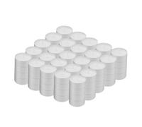 KARAN KING Unscented Tea Lights White, 8 Hour Long Burning TEALIGHT Candles - Long Lasting - Cotton Wicks - Smokeless (Weddings, Birthdays, Parties, Restaurants, Massage Parlors) (Pack of 100)