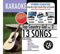 Karaoke - ASK-1561 Karaoke: Top Country Gal with Karaoke Edge, Taylor Swift
