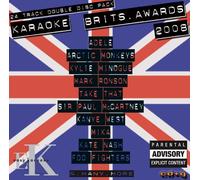Karaoke Brit Awards 2008 by Easy Karaoke - 24 professional karaoke tracks on CDG Double Disc - Includes Adele; Arctic Monkeys; Kylie Minogue; Take That; Mika and many more - See description for full track listing