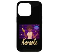 Karaoke Diva Tee: Sing Your Heart Out in Style Singer Music Case for iPhone 13 Pro