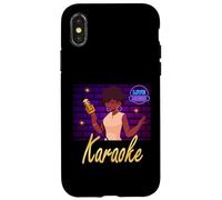 Karaoke Diva Tee: Sing Your Heart Out in Style Singer Music Case for iPhone X/XS