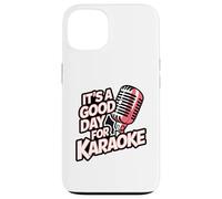 Karaoke Good Day Singing Music Microphone Night Vocal Singer Case for iPhone 13