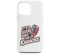 Karaoke Good Day Singing Music Microphone Night Vocal Singer Case for iPhone 13 Pro Max