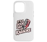 Karaoke Good Day Singing Music Microphone Night Vocal Singer Case for iPhone 14 Pro Max