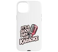 Karaoke Good Day Singing Music Microphone Night Vocal Singer Case for iPhone 15 Plus