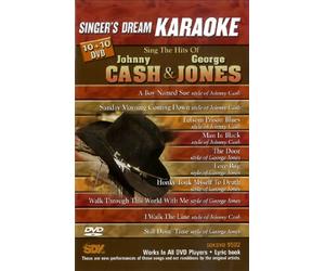 Karaoke: Johnny Cash & George Jones [DVD] [2005] [Region 1] [US Import] [NTSC]