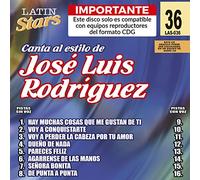 Karaoke: Jose Luis Rodriguez - Latin Stars Karaoke