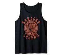 Karaoke Legend - Singing Microphone Party Singer Gift Tank Top
